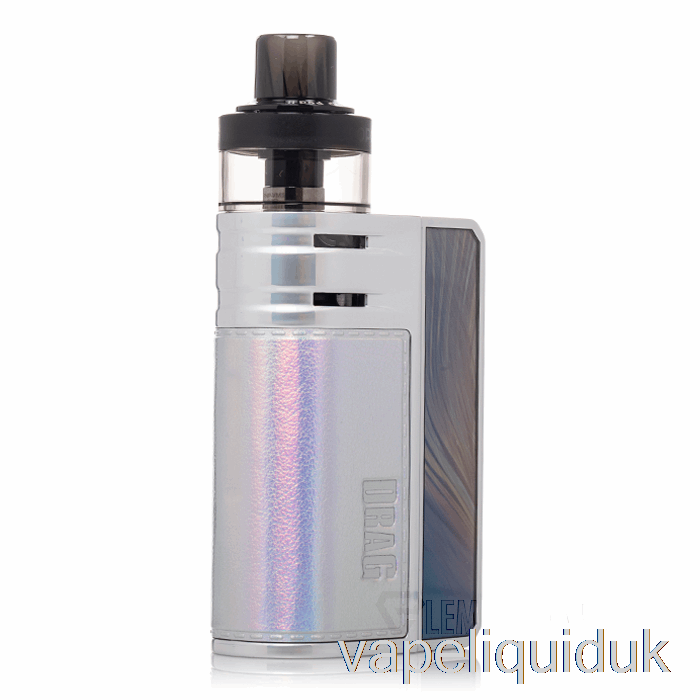 VOOPOO Drag E60 Pod Mod Kit Rainbow Silver Vape Liquid